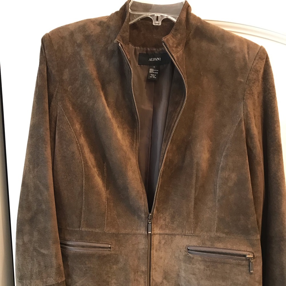 Alfani suede leather jacket priced to SELL